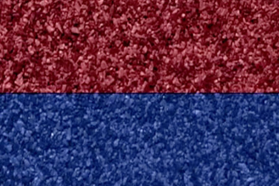 Melos Stone summerly red and blue